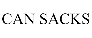 CAN SACKS trademark