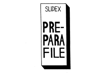 SLIDEX PRE-PARA FILE