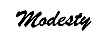MODESTY trademark