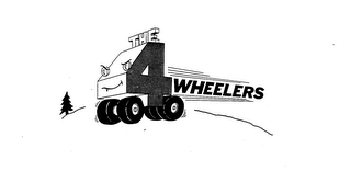THE 4 WHEELERS trademark