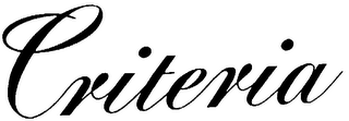 CRITERIA trademark