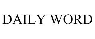 DAILY WORD trademark