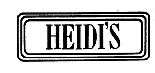 HEIDI'S trademark