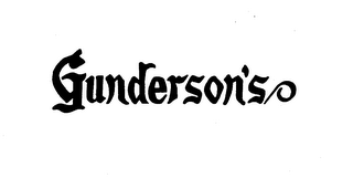 GUNDERSON'S trademark