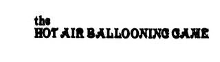 THE HOT AIR BALLOONING GAME trademark
