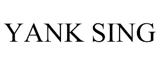 YANK SING trademark