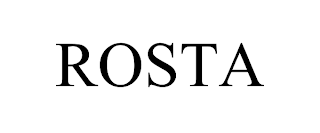 ROSTA trademark