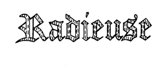 RADIEUSE trademark