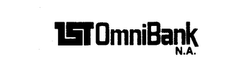 1ST OMNI BANK N.A. trademark