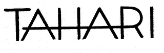 TAHARI trademark