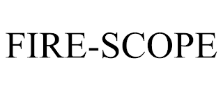 FIRE-SCOPE trademark