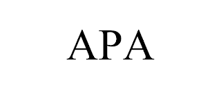 APA trademark