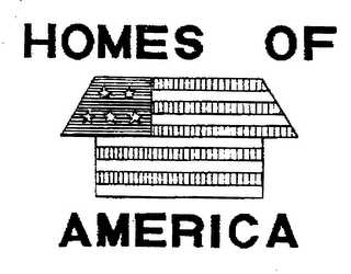 HOMES OF AMERICA trademark