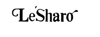 LE SHARO trademark