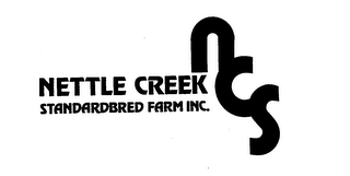 NETTLE CREEK STANDARDBRED FARM INC. NCS trademark