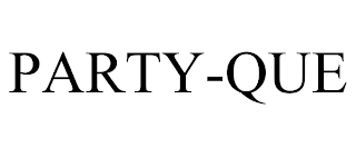 PARTY-QUE trademark