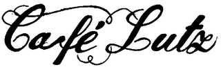 CAFE LUTZ trademark