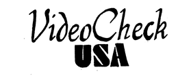 VIDEOCHECK USA trademark