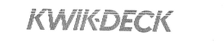 KWIK-DECK