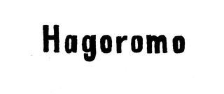 HAGOROMO trademark