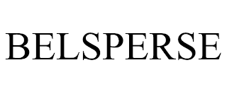 BELSPERSE trademark