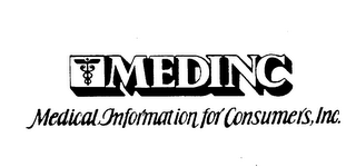 MEDINC MEDICAL INFORMATION FOR CONSUMERS, INC. trademark