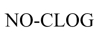 NO-CLOG trademark