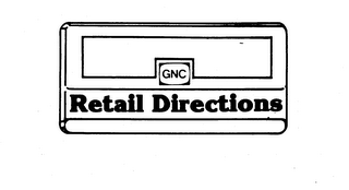 GNC RETAIL DIRECTIONS trademark