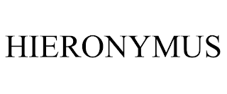 HIERONYMUS trademark