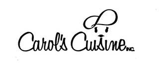 CAROL'S CUISINE INC. trademark