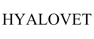 HYALOVET trademark