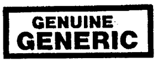 GENUINE GENERIC trademark