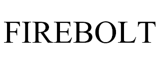 FIREBOLT trademark