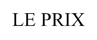 LE PRIX trademark