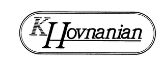K HOVNANIAN trademark