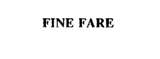 FINE FARE trademark