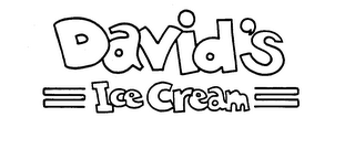 DAVID'S ICE CREAM trademark