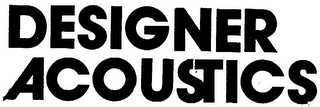 DESIGNER ACOUSTICS