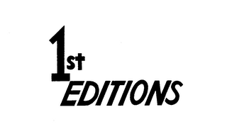 1ST EDITIONS trademark