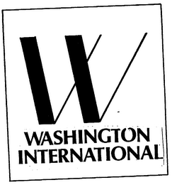W WASHINGTON INTERNATIONAL
