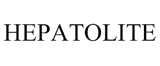 HEPATOLITE trademark