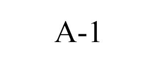 A-1 trademark