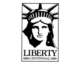 LIBERTY 1886 CENTENNIAL 1986 trademark