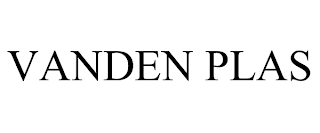 VANDEN PLAS trademark
