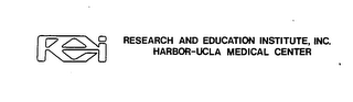 REI RESEARCH AND EDUCATION INSTITUTE, INC. HARBOR-UCLA MEDICAL CENTER