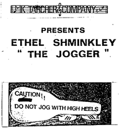 ETHEL SHMINKLEY "THE JOGGER"