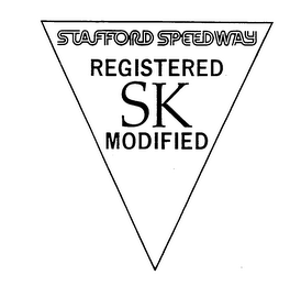 STAFFORD SPEEDWAY REGISTERED SK MODIFIED