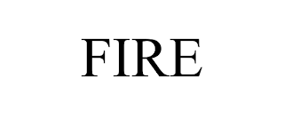 FIRE trademark