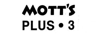 MOTT'S PLUS.3