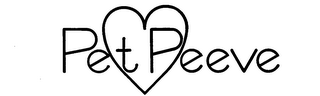 PET PEEVE trademark